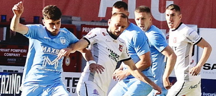 Liga 1 - baraj menținere/promovare: FC Hermannstadt - FC Voluntari 3-2